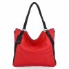 Torebka Damska Shopper Bag XL firmy Hernan HB0337 Czerwona
